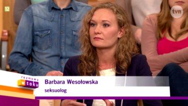 Psycholog Barbara Wesołowska-Budka w TVN